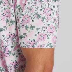PUMA Men's X Arnold Palmer Floral Golf Polo Shirt