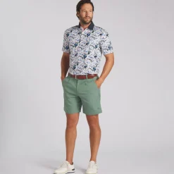 PUMA Men's X Arnold Palmer Floral Golf Polo Shirt