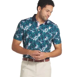 PUMA Men's X Arnold Palmer Floral Golf Polo Shirt