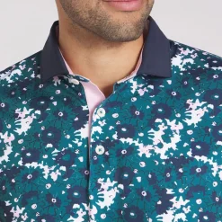 PUMA Men's X Arnold Palmer Floral Golf Polo Shirt