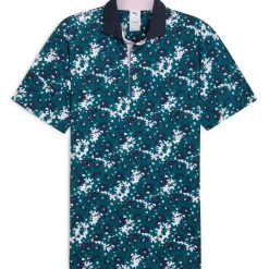 PUMA Men's X Arnold Palmer Floral Golf Polo Shirt