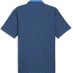 PUMA Men's X Arnold Palmer Jacquard Stripe Golf Polo Shirt