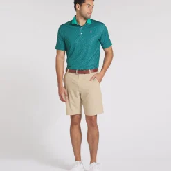 PUMA Men's X Palm Tree Crew Resort Golf Polo Shirt