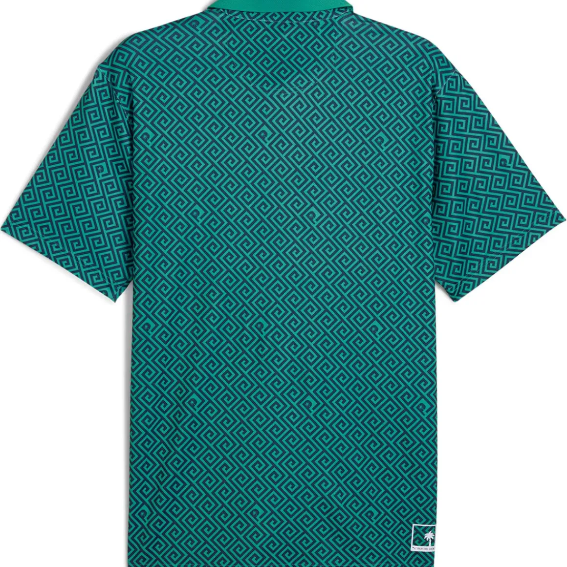 PUMA Men's X Palm Tree Crew Resort Golf Polo Shirt