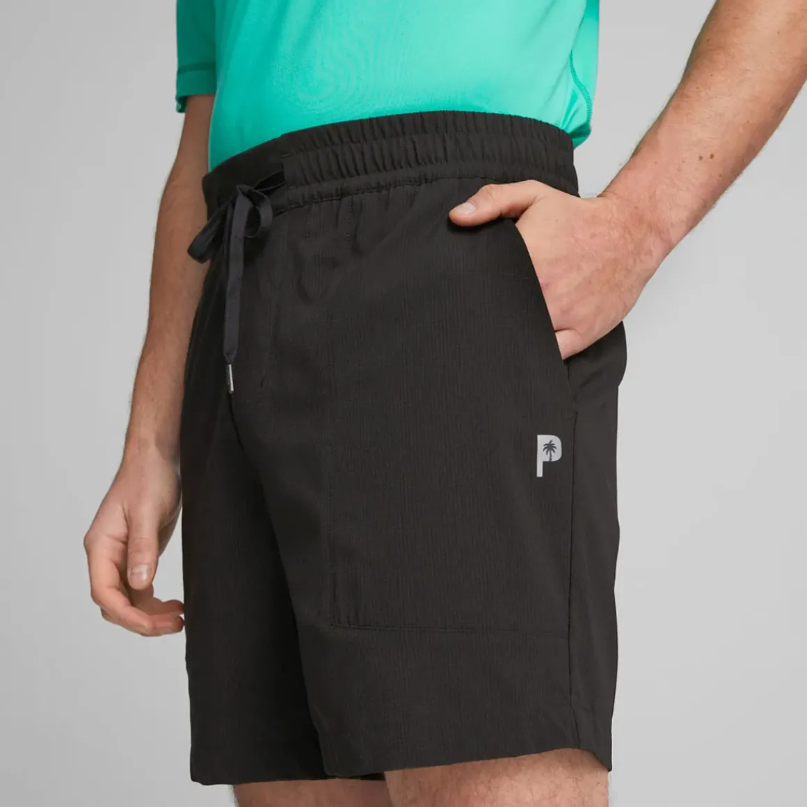 PUMA Men's X Palm Tree Crew Vented Golf Shorts