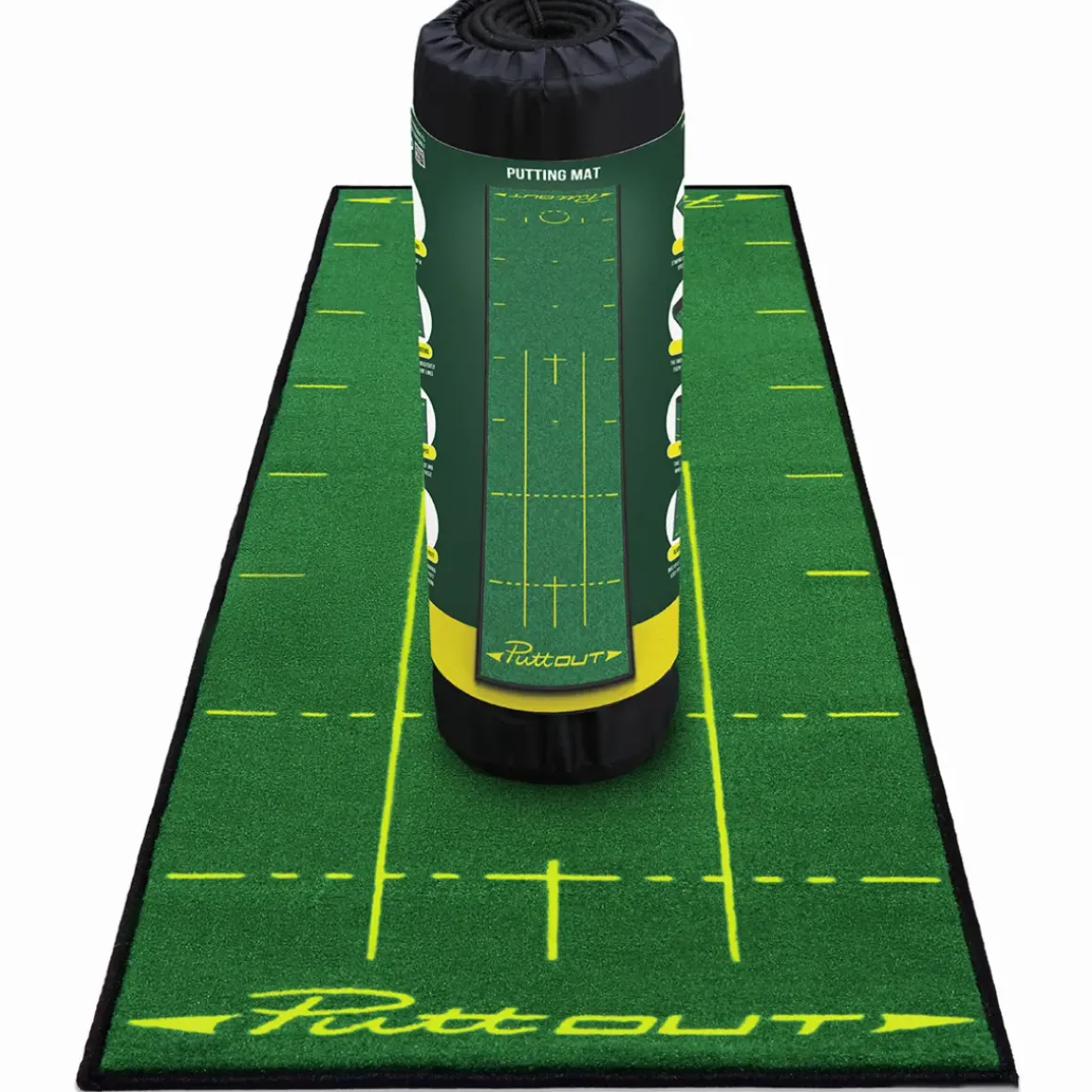 PuttOUT Deluxe Golf Putting Mat