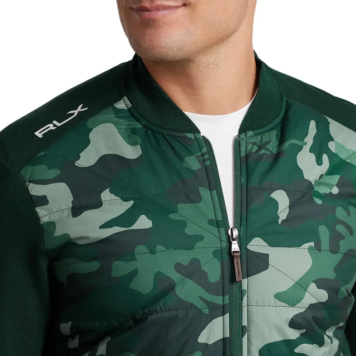 Ralph Lauren Golf-Camo Quilted Golf Hybrid Golf Jacket