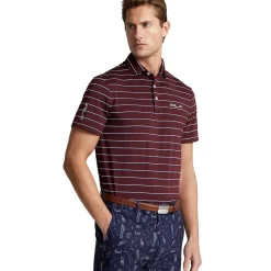 Ralph Lauren Men's Custom Slim Fit Performance Golf Polo Shirt