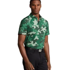 Ralph Lauren Men's Custom Slim Camo Performance Golf Polo Shirt