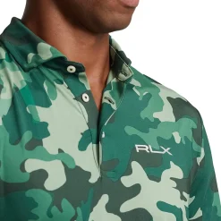 Ralph Lauren Men's Custom Slim Camo Performance Golf Polo Shirt