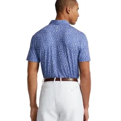Ralph Lauren Men's Print Custom Slim Fit Performance Golf Polo Shirt