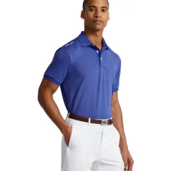Ralph Lauren Men's RLX Jersey Airflow Custom Slim Fit Performance Golf Polo Shirt