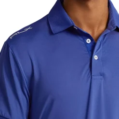 Ralph Lauren Men's RLX Jersey Airflow Custom Slim Fit Performance Golf Polo Shirt