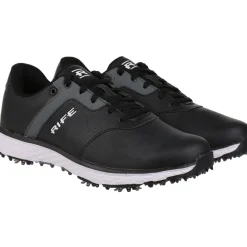 Rife Men's Lightning Waterproof Spiked Golf Shoes