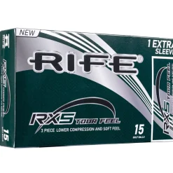 Rife RX5 Tour Feel Bonus 15 Golf Ball Pack