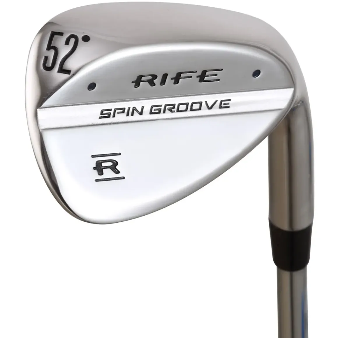 Rife Spin Groove Steel Golf Wedge