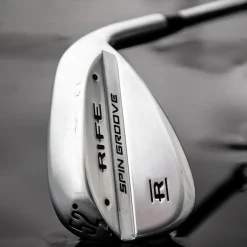Rife Spin Groove Steel Golf Wedge