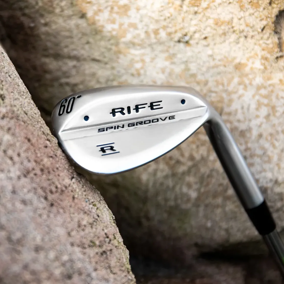 Rife Spin Groove Steel Golf Wedge