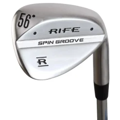 Rife Spin Groove Steel Golf Wedge