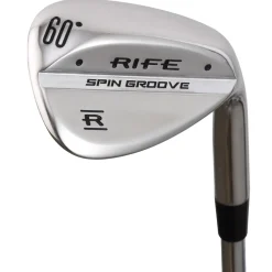 Rife Spin Groove Steel Golf Wedge