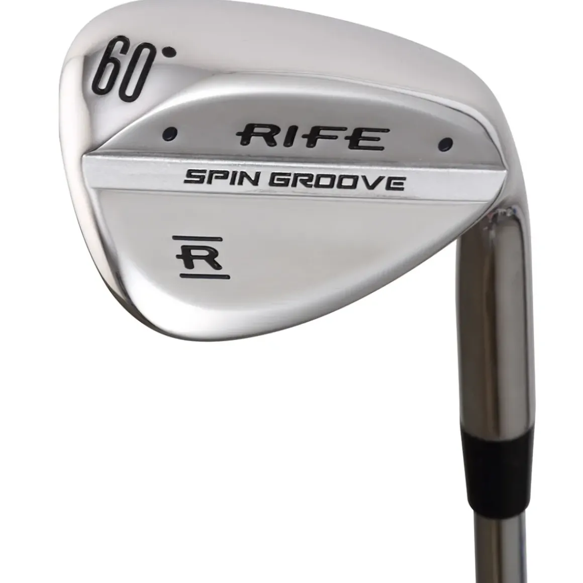 Rife Spin Groove Steel Golf Wedge