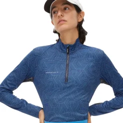 Rohnisch Ladies UV Mesh Half Zip Golf Mid Layer