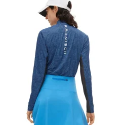 Rohnisch Ladies UV Mesh Half Zip Golf Mid Layer