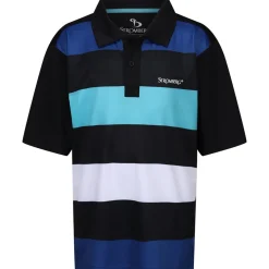 Stromberg Junior Beat Stripe Stretch Golf Polo Shirt