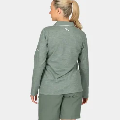 Stromberg Ladies Marl Print Golf Mid Layer