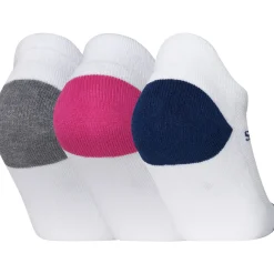Stromberg Ladies No Show 3-Pair Pack Golf Socks