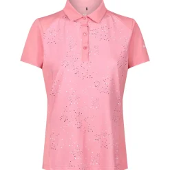 Stromberg Ladies Splatter Print Golf Polo Shirt