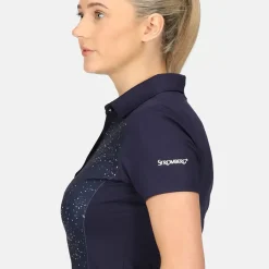 Stromberg Ladies Splatter Print Golf Polo Shirt