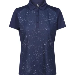 Stromberg Ladies Splatter Print Golf Polo Shirt