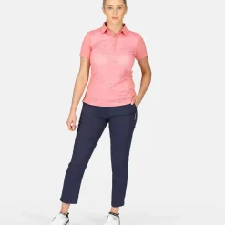 Stromberg Ladies Splatter Print Golf Polo Shirt