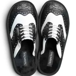 Stromberg Men's Brogue Mule Golf Slippers