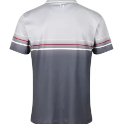 Stromberg Men's Colour Block Chest Stripe Golf Polo Shirt