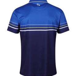 Stromberg Men's Colour Block Chest Stripe Golf Polo Shirt