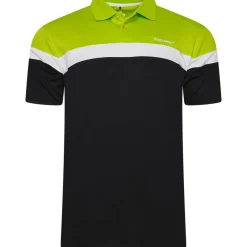 Stromberg Men's Eagle Stripe Golf Polo Shirt