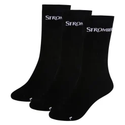 Stromberg Men's Edge Crew Golf Socks - 3 Pack