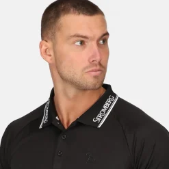 Stromberg Men's Flier Collar Golf Polo Shirt