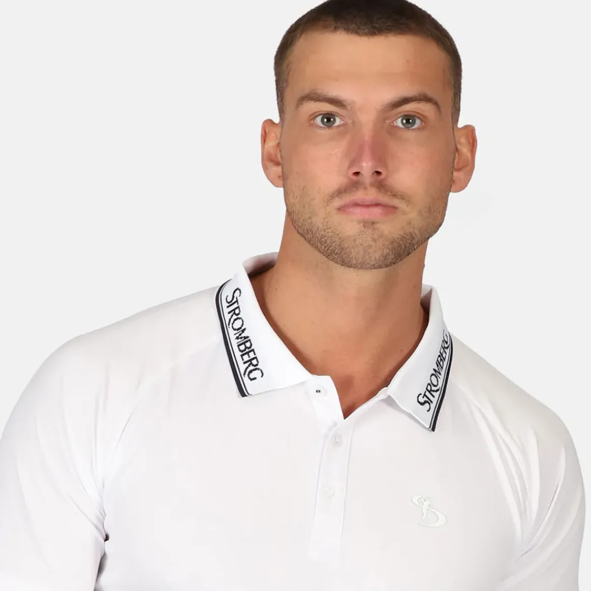 Stromberg Men's Flier Collar Golf Polo Shirt
