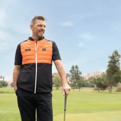 Stromberg Men's Lee Sharpe Tess Golf Gilet