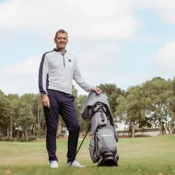 Stromberg Men's Lee Sharpe Tresla Half Zip Golf Midlayer