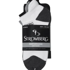 Stromberg Men's No Show 3-Pair Pack Golf Socks