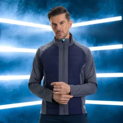 Stromberg Men's Panel Hybrid Golf Jacket