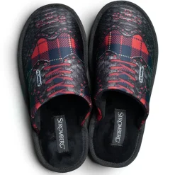 Stromberg Men's Tartan Mule Golf Slippers