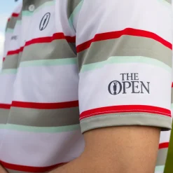 Stromberg Men's The Open Neil Stripe Golf Polo Shirt