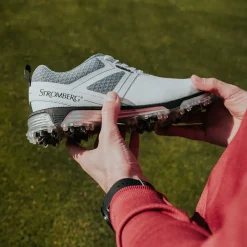 Stromberg Men's Tour Classic Waterproof Spiked Golf Shoes
