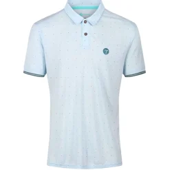Stromberg OCEANTEE Repeat Print Golf Polo Shirt