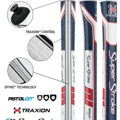 SuperStroke Traxion Pistol GT 2.0 Putter Golf Grip